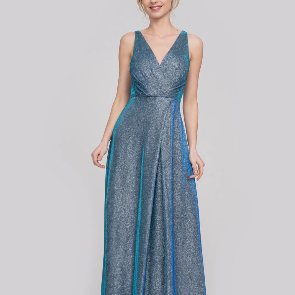 Elegant Blue Evening Gown